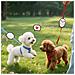 Etichetta Di Avvertimento Velcro Per Guinzaglio Per Cani - Patch Di Pericolo Per Cani - Foto miniatura 4