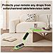 Custodia Protettiva In Silicone Compatibile Con Telecomando Tcl Roku 2 Con Design Orecchie Di Gatto E Cordino Green - Foto miniatura 7