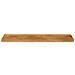 Piano Tavolo 80x40x2,5 cm Rettangolare Legno Massello di Faggio - Foto miniatura 3