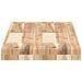 Mensole da Parete 3 pz 100x30x4 cm Legno Acacia Non Trattato - Foto miniatura 5