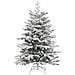 Albero di Natale Artificiale con Rami Pieghevoli Bianco 150 cm - Foto miniatura 5