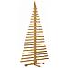 Albero di Natale in legno Marrone 180 cm Legno di pino massello - Foto miniatura 5