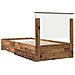Struttura del letto con testiera Legno vecchio 100 x 200 cm - Foto miniatura 9