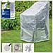 Copertura Trasparente Per Sedia Da Giardino Regolabile 65x65x120/80 Cm - Foto miniatura 1