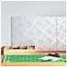 Dischi Quadrati 2 pcs Argento 40 x 30 cm Alluminio - Foto miniatura 2