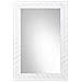 Specchio In Metallo Bianco 50x03x80 - Foto miniatura 2