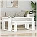 Set di Tavolini da Caffè 2 pcs Bianco Legno multistrato - Foto miniatura 2