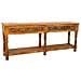 Tavolo Console In Legno Finitura A Mano - Foto miniatura 1