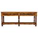 Tavolo Console In Legno Finitura A Mano - Foto miniatura 3