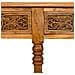 Tavolo Console In Legno Finitura A Mano - Foto miniatura 7