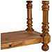 Tavolo Console In Legno Finitura A Mano - Foto miniatura 8