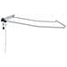 Cornice per Tenda Manuale con LED Bianco 3,5 x 2,5 m Alluminio - Foto miniatura 4