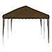 Tenda per feste a pop-up 575 x 290 x 245 cm Tortora - Foto miniatura 6