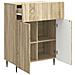 Credenza Rovere Sonoma 66 x 34,5 x 92 cm Legno ingegnerizzato - Foto miniatura 3