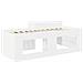 Letto alto per bambini con scrivania Bianco 98.5 x 200 cm - Foto miniatura 5