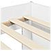 Letto alto per bambini con scrivania Bianco 98.5 x 200 cm - Foto miniatura 6