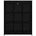 Libreria Rovere Nero 87,5 x 30 x 111 cm Legno ingegnerizzato - Foto miniatura 3