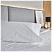 Set Di Lenzuola Bianco 150x200 cm 100% Cotone 300 Fili - Foto miniatura 3