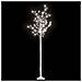 Albero Natale 200 LED 1,8m Salice Bianco Freddo Interno Esterno - Foto miniatura 1