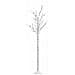 Albero Natale 200 LED 1,8m Salice Bianco Freddo Interno Esterno - Foto miniatura 4