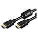 ICOC HDMI-FR-050 - Cavo HDMI High Speed con Ethernet A / A M / M con Ferrite 5m - Foto miniatura 1