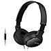 Cuffie a Padiglione MDR-ZX110AP con Microfono - Nero  - Foto miniatura 5