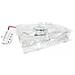 Ventola Di Raffreddamento Per Case 12x12x2.5 Trasparente Con 2 Connettori Molex 4 Pin00954 - Foto miniatura 1
