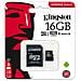 MicroSD da 16 GB Velocità UHS-I di Classe 10 fino a 80MB / s in lettura + Adattore SD - Foto miniatura 7
