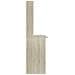 Scrivania e Ripiani Rovere Sonoma 110x45x157 Legno Multistrato - Foto miniatura 5