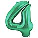 Folat Bv - Palloncino Alluminio Numero Verde 86 Cm - Foto miniatura 2