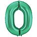 Folat Bv - Palloncino Alluminio Numero Verde 86 Cm - Foto miniatura 1