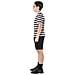Costume Famiglia Macabra Bambino - Taglia: 5 - 6 Anni (115 - 130 Cm)  - Foto miniatura 2