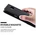 Custodia Compatibile Con Samsung Galaxy S7 Edge In Nero Marrone - Coperchio Protettiva Con Chiusura Magnetica, Funzione Stand E Tasca Per Le Carte - Foto miniatura 7