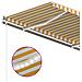 Tenda Automatica con Sensore Vento LED 400x350cm Gialla Bianca - Foto miniatura 7