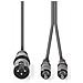 COTH15200GY15 cavo audio 1,5 m XLR (3-pin) 2 x RCA Grigio - Foto miniatura 3