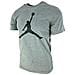 T-shirt Da Uomo Jumpman Logo Grigia Taglia S Cod Cj0921-091 - Foto miniatura 8