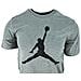 T-shirt Da Uomo Jumpman Logo Grigia Taglia S Cod Cj0921-091 - Foto miniatura 9