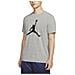 T-shirt Da Uomo Jumpman Logo Grigia Taglia S Cod Cj0921-091 - Foto miniatura 1