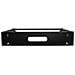 Staffa Rack 19" 2U per installazione a Parete - Supporto a Parete a Profilo Basso per Patch Panel, Dispositivi IT /AV, Switch di Rete - Adattatore Rack 2 Unità Portata fino a 35kg - Acciao - Nero - Foto miniatura 4