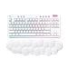 920-010689 tastiera Gaming RF senza fili + Bluetooth QWERTY Nordic Bianco - Foto miniatura 2