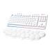 920-010689 tastiera Gaming RF senza fili + Bluetooth QWERTY Nordic Bianco - Foto miniatura 1