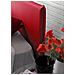 Letto Singolo Candida, Letto Contenitore Con Rivestimento In Tessuto, 100% Made In Italy, Apertura Laterale, Adatto Per Materasso Cm 80x190, Rosso - Foto miniatura 4