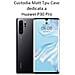 Custodia Tpu Silicone Cover Case Per Huawei P30 Pro Black - Foto miniatura 2