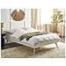 Letto Senza Testata Berric 140 X 200 Cm Bianco - Foto miniatura 1
