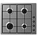 Piano Cottura CHW640LXB a gas 4 Zone Cottura da 58.5 cm Colore acciaio Inox - Foto miniatura 1