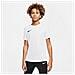 T-Shirt Dry Park Vii Jr Bv6741-100 Bambino Taglia Xs Colore Bianco /Nero - Foto miniatura 1
