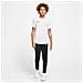 T-Shirt Dry Park Vii Jr Bv6741-100 Bambino Taglia Xs Colore Bianco /Nero - Foto miniatura 4