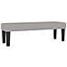 Giroletto A Molle Con Materasso Grigio Chiaro 140x200cm Tessuto - Foto miniatura 6