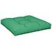 Cuscino Per Pallet Verde 80x80x12 Cm In Tessuto - Foto miniatura 2