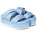 Flatform Sandal Webbing Sandali Sintetico Scarpe Donna Blu Eu 40, Yw0yw01361 0g0 - Foto miniatura 1